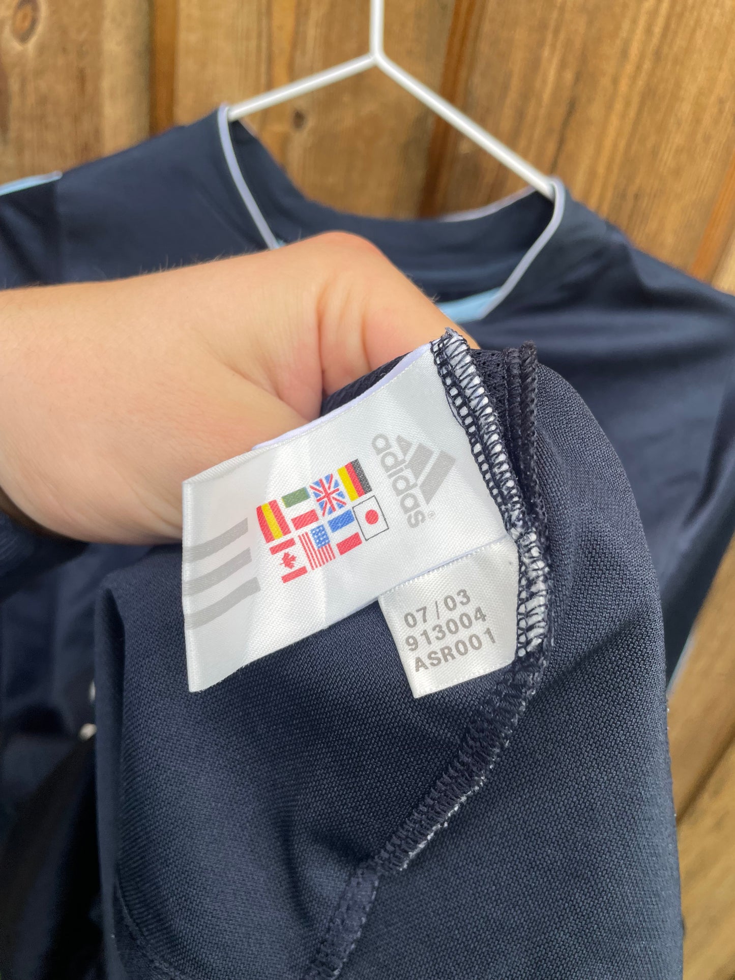 Real Madrid away 2003/04 - Beckham