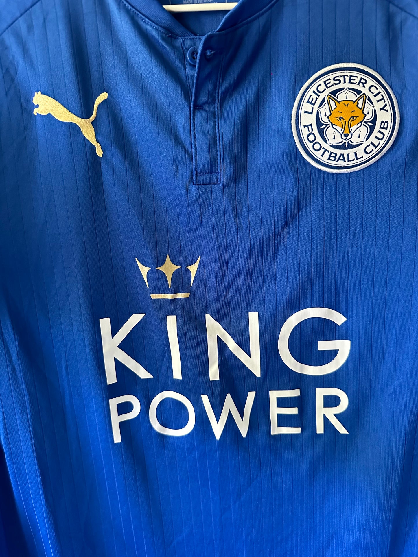 Leicester home 2017/18 - Vardy
