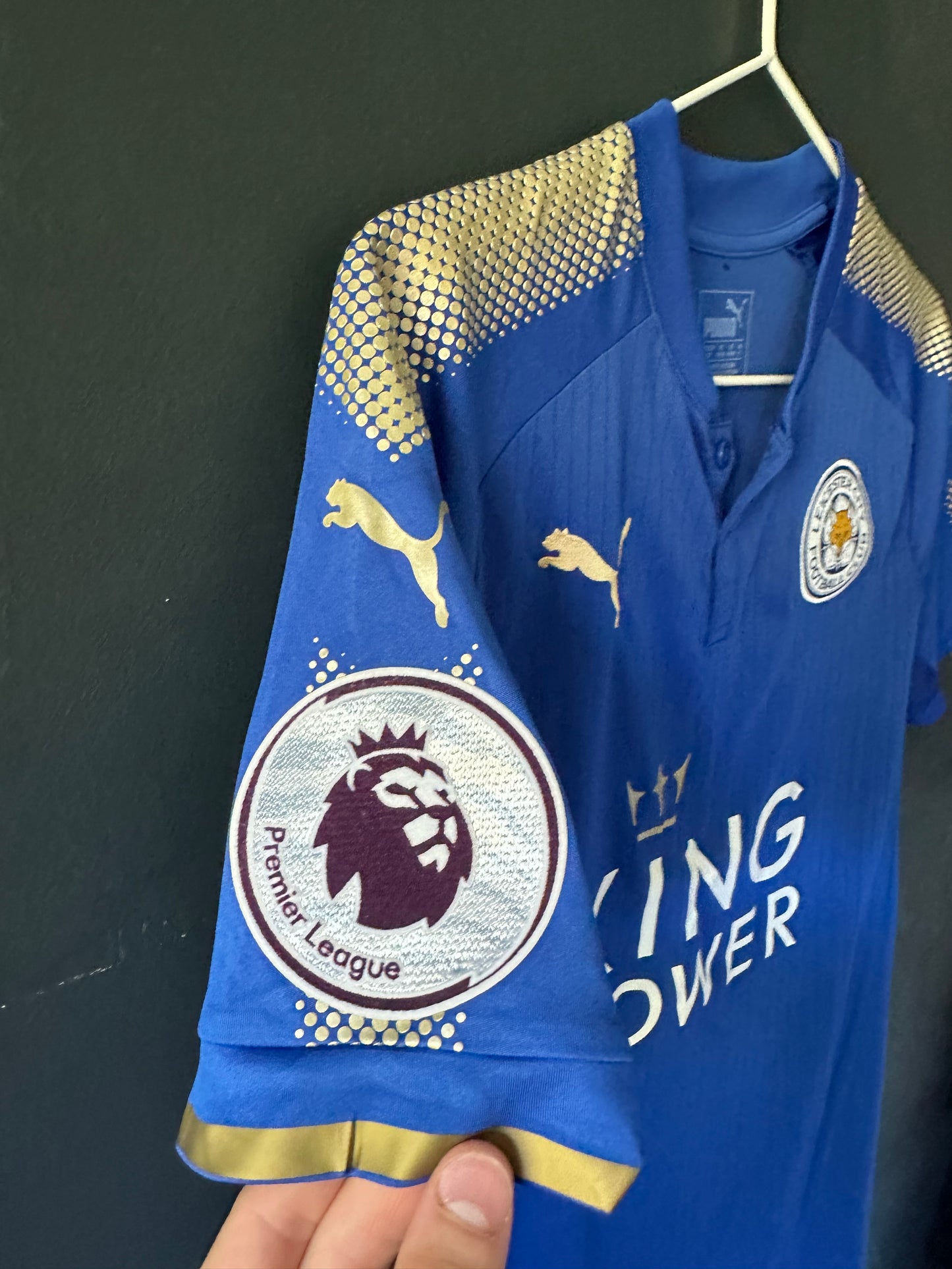 Leicester home 2017/18 - Vardy