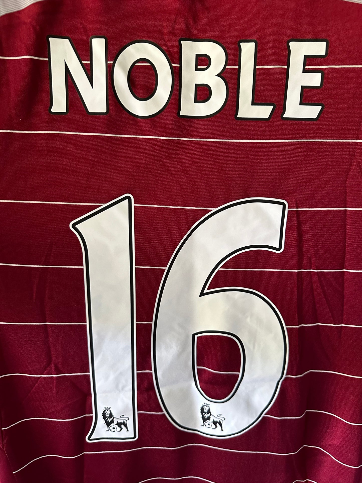 West ham home 2014/15 - Noble