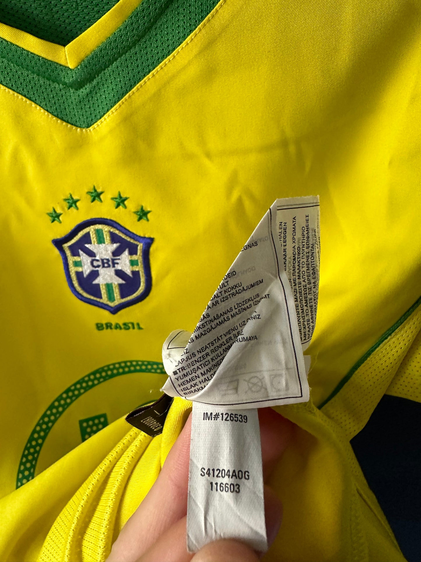 Brasil hjemme 2002/04 - Ronaldinho