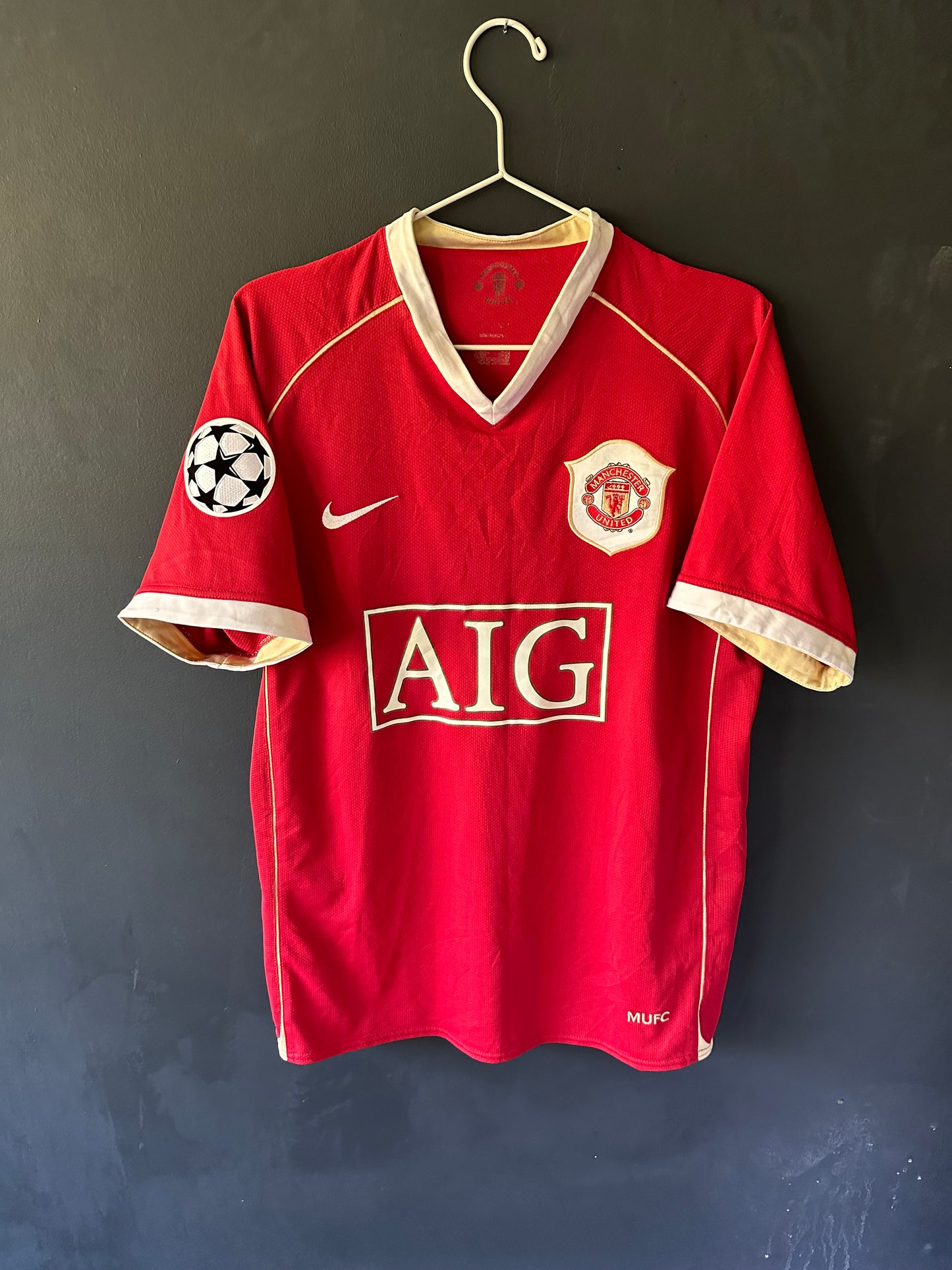 Manchester united hjemme 2006/07 - Ronaldo