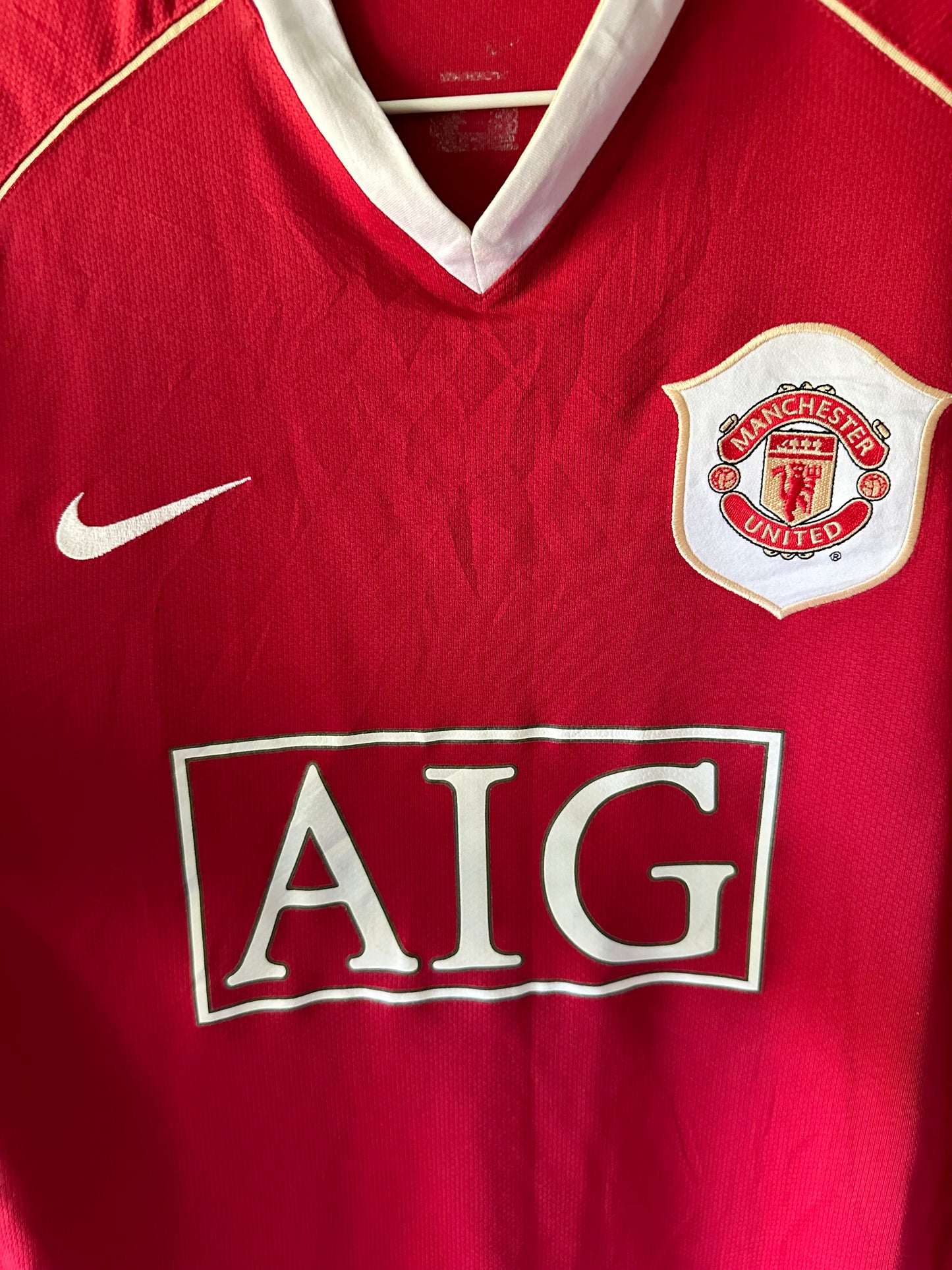 Manchester united hjemme 2006/07 - Ronaldo