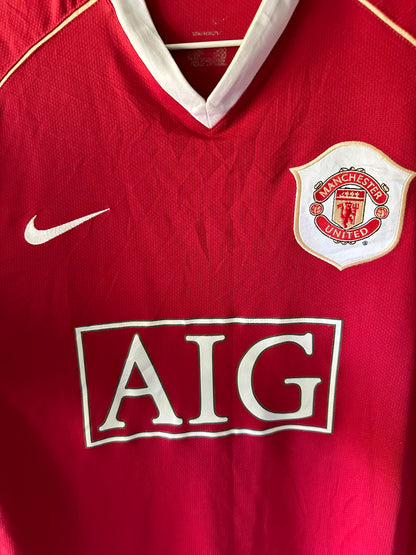 Manchester united hjemme 2006/07 - Ronaldo