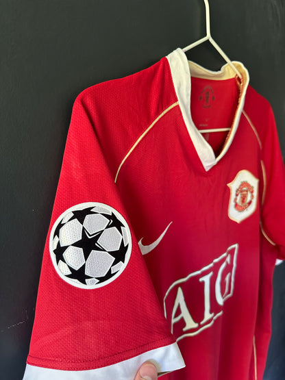 Manchester united hjemme 2006/07 - Ronaldo