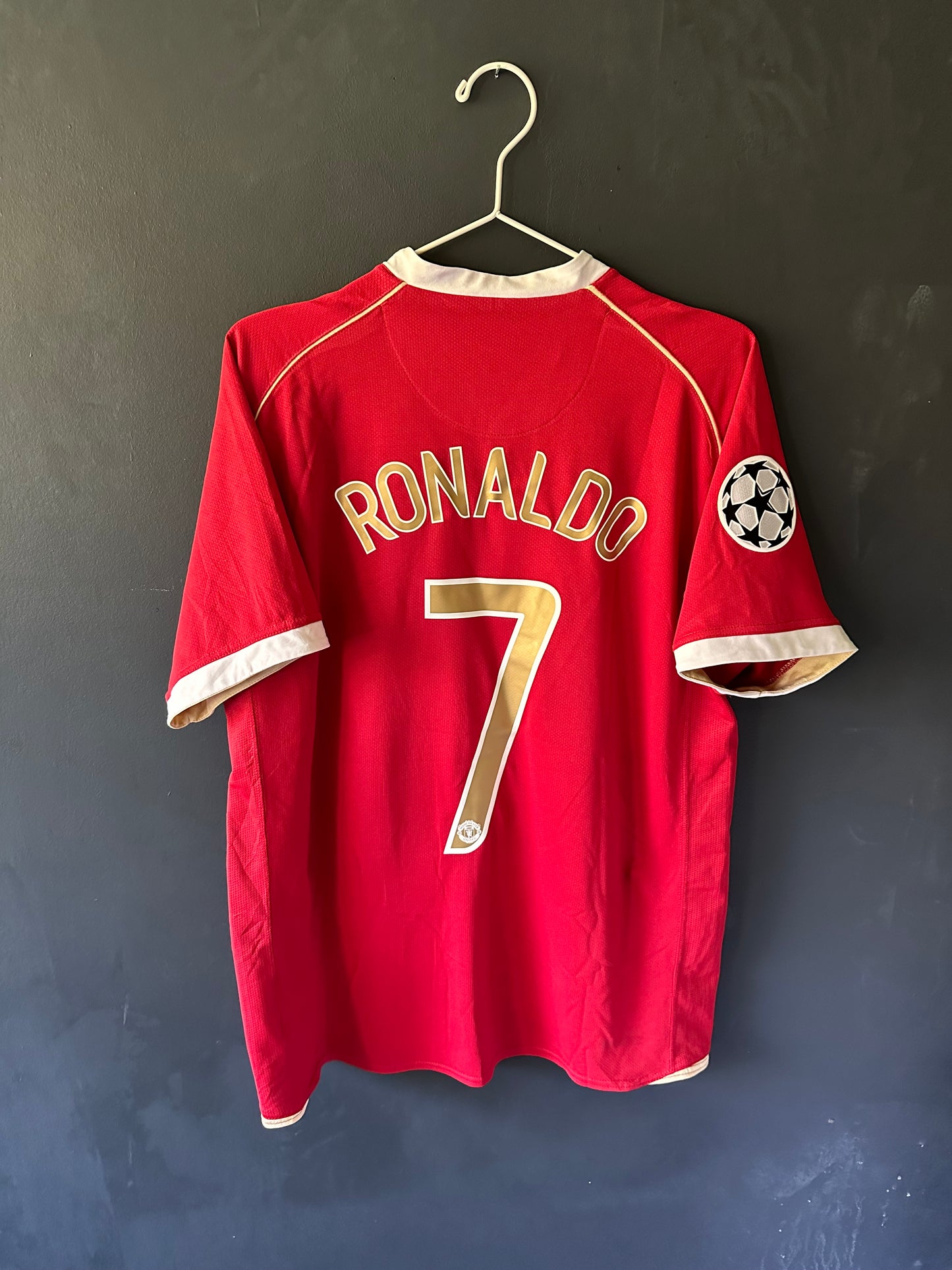 Manchester united hjemme 2006/07 - Ronaldo