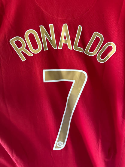 Manchester united hjemme 2006/07 - Ronaldo