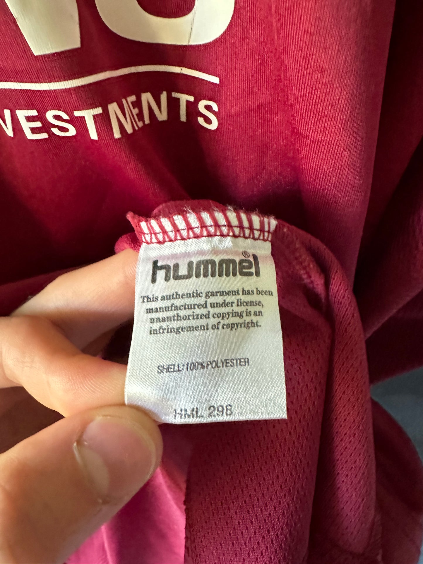 Aston villa home 2004/05 - McCann