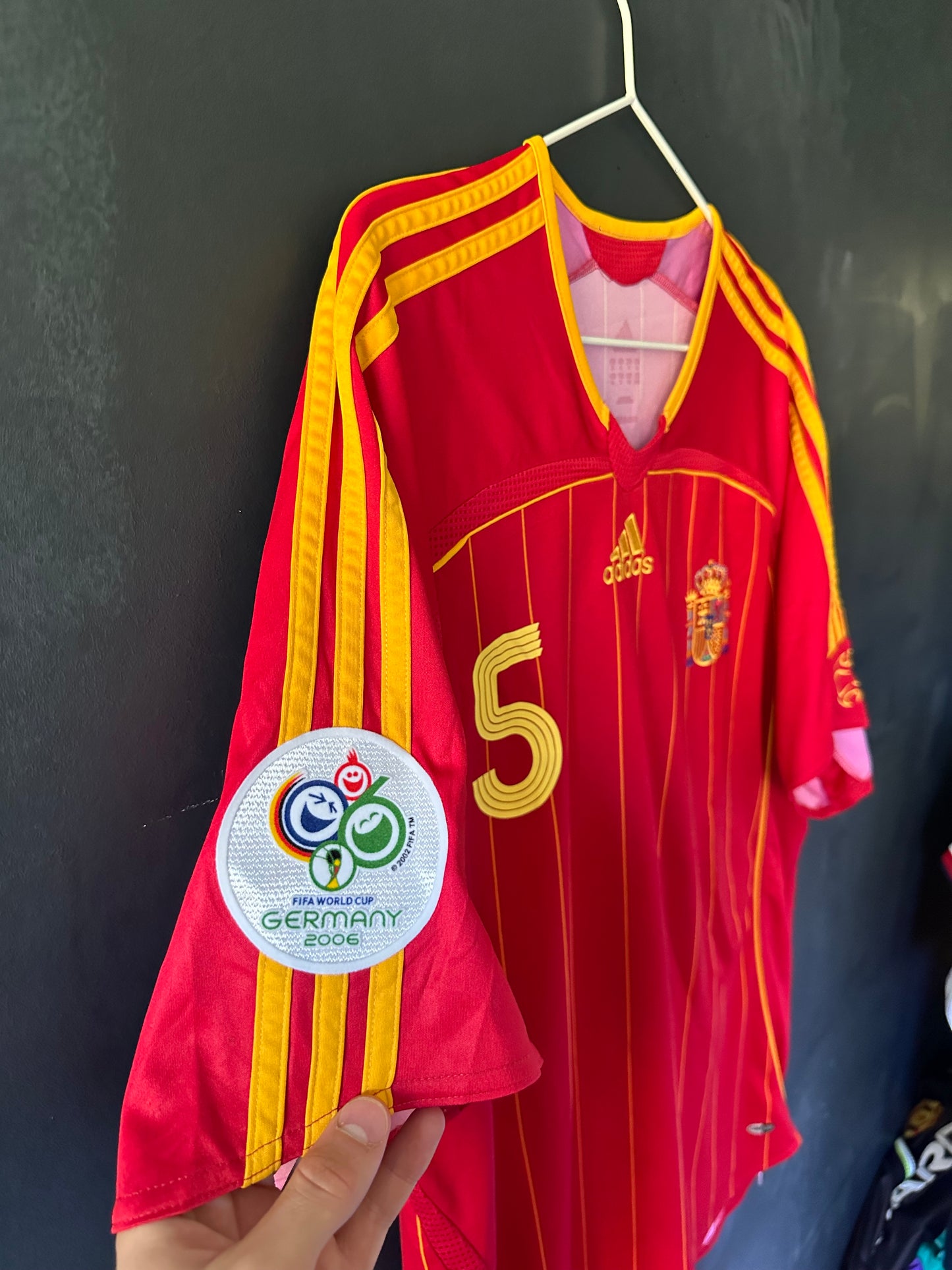 Spania hjemme 2006/08 - Puyol