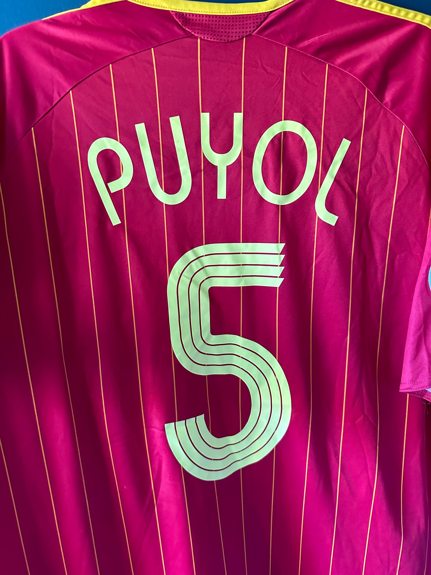 Spania hjemme 2006/08 - Puyol