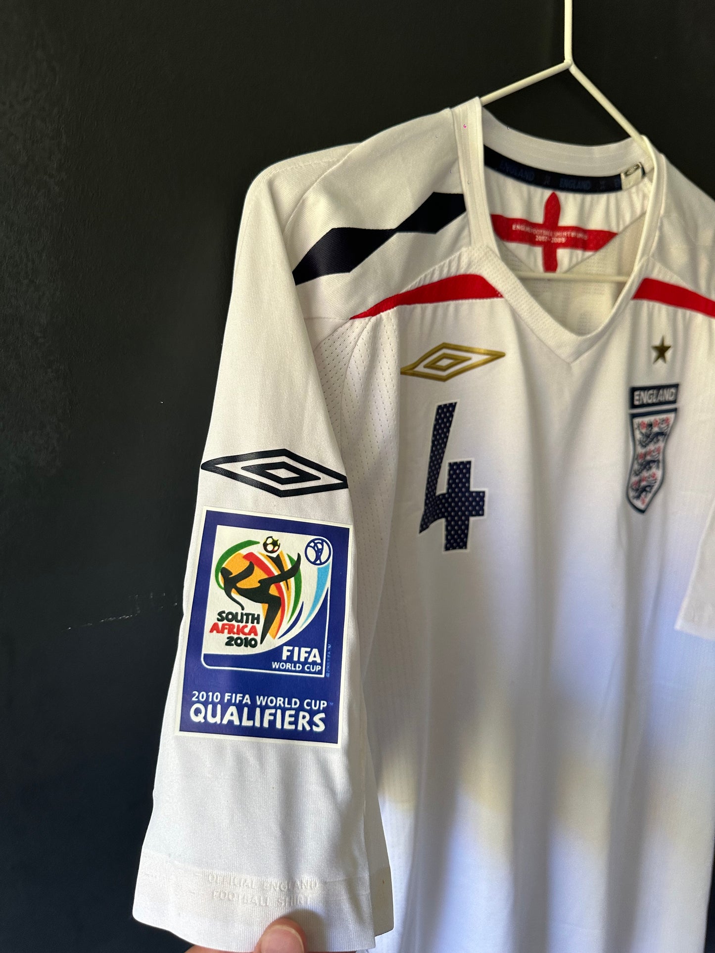 England home 2008/10 - Gerrard