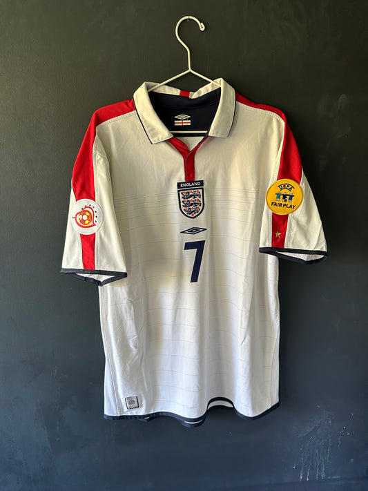 England hjemme 2004/06 - Beckham