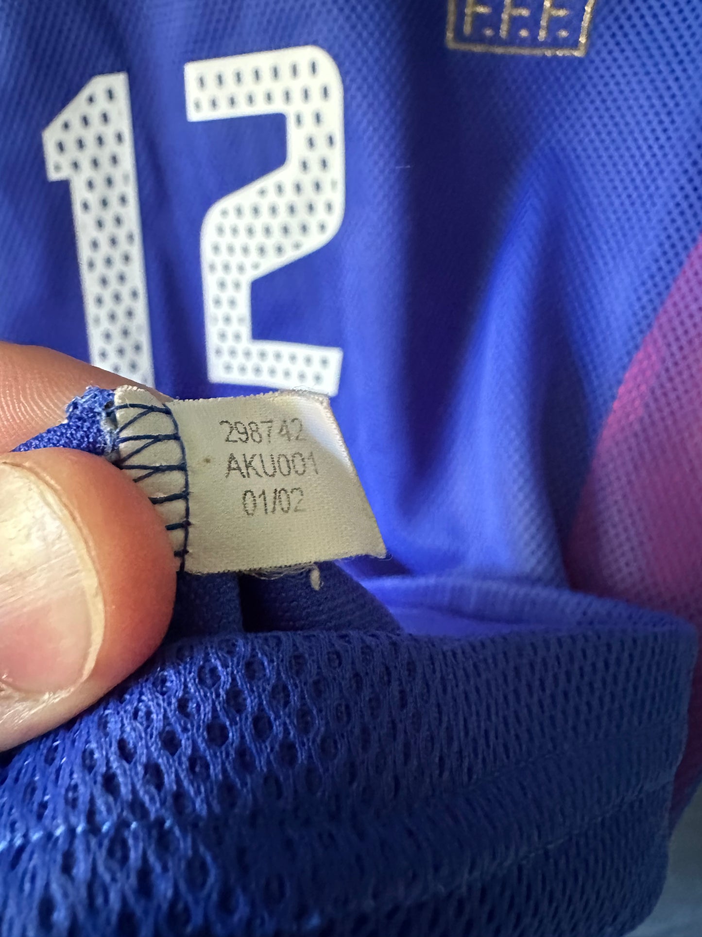 Frankrike hjemme 2002/04 - henry