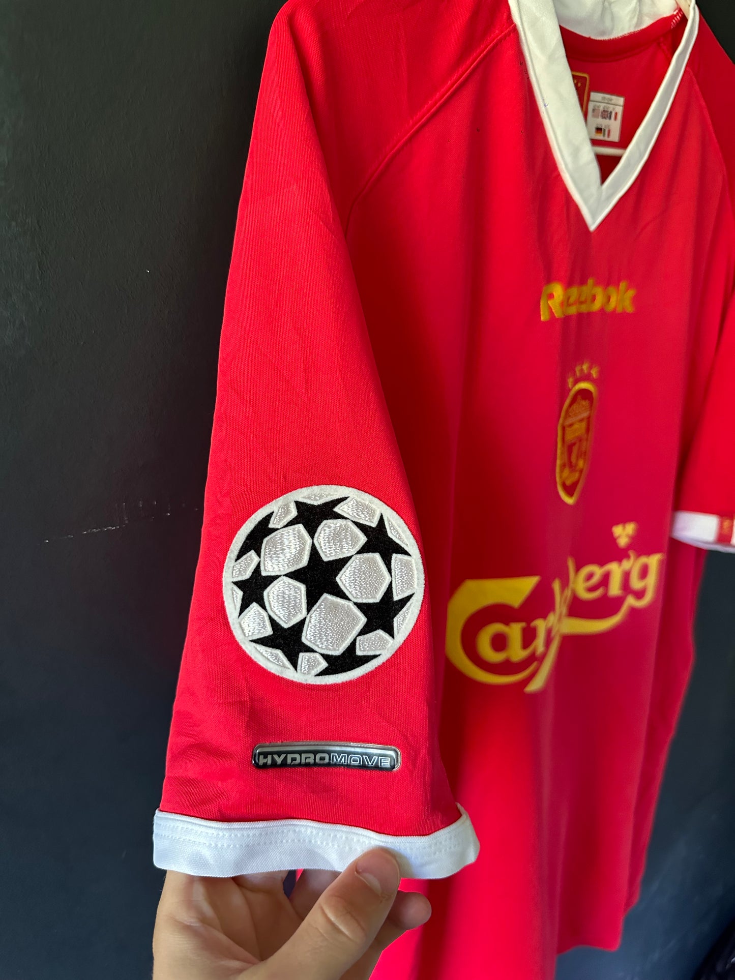 Liverpool hjemme 2001/03 - Riise(player edition)