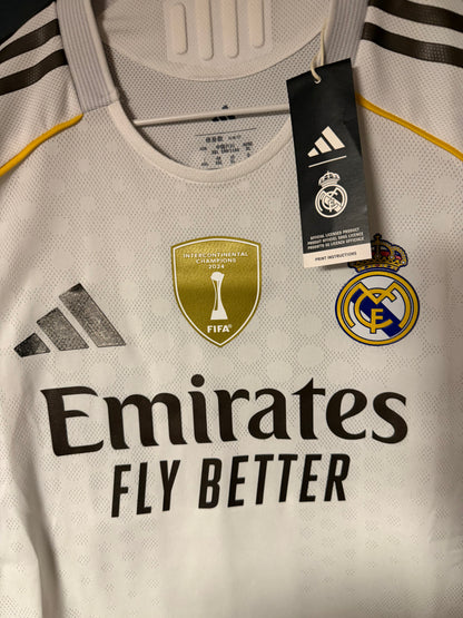 Real Madrid home 2025/26- Mbappè(player edition)