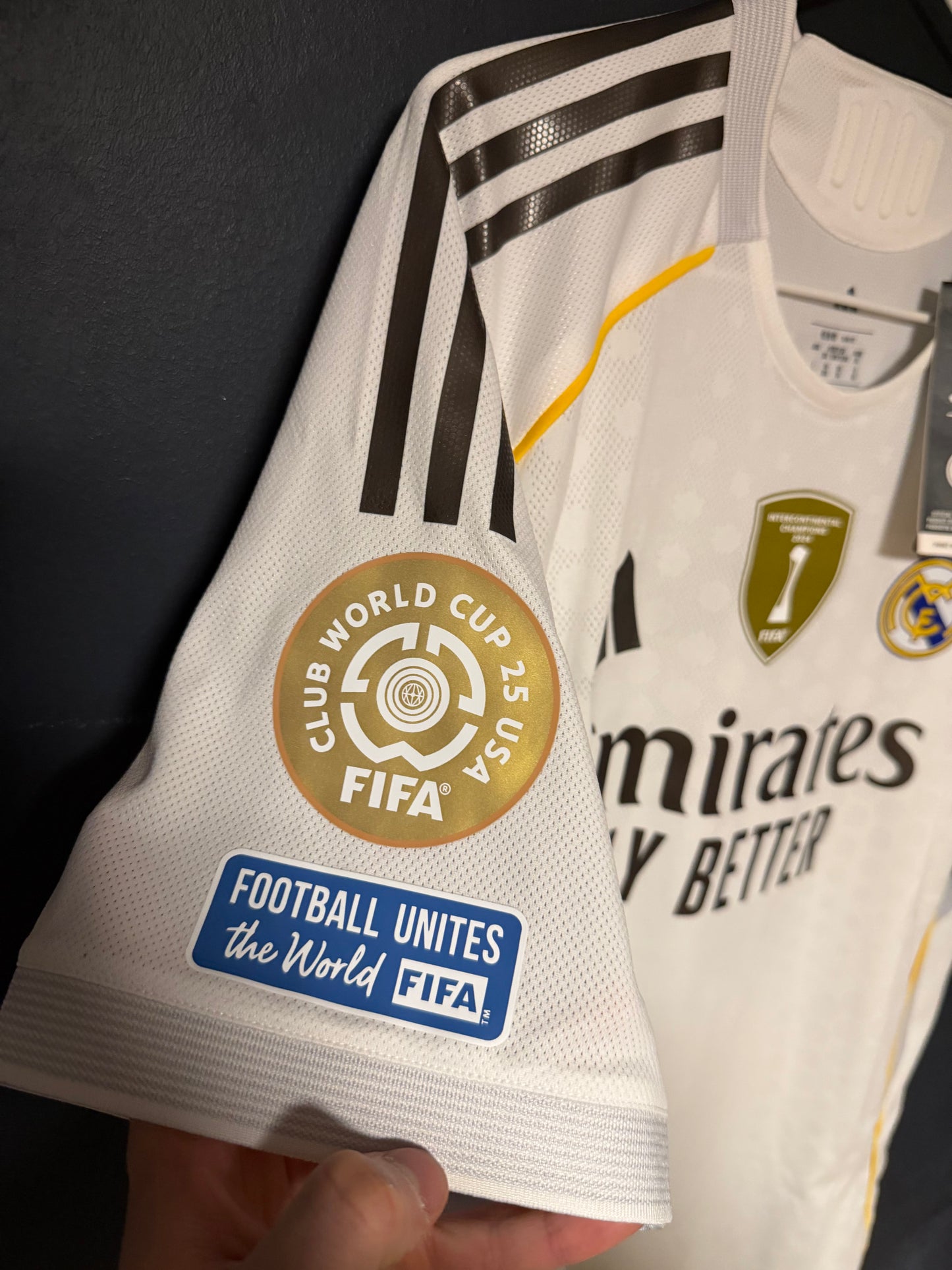 Real Madrid home 2025/26- Mbappè(player edition)