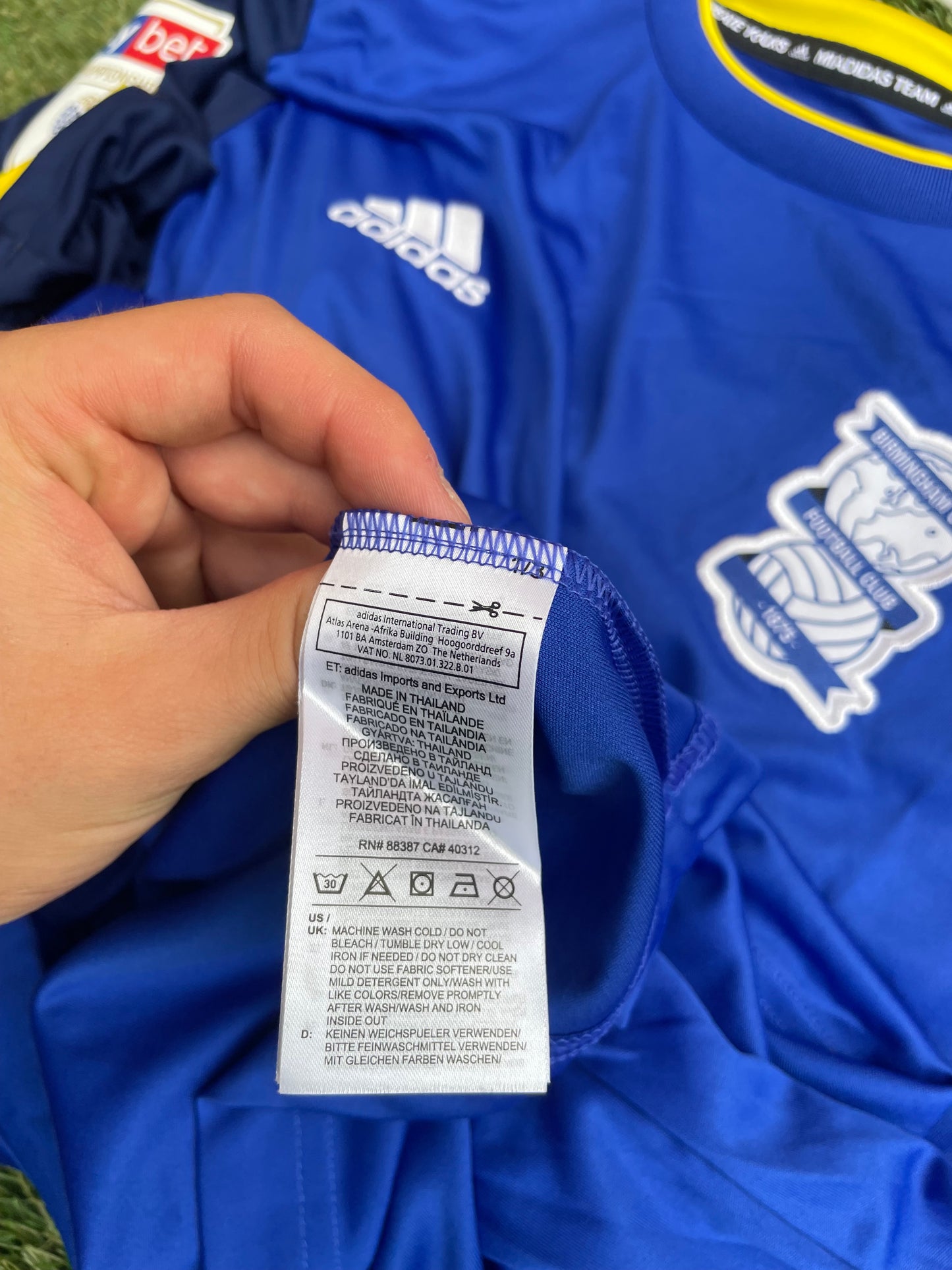 Birmingham away 2019/20 - Bellingham