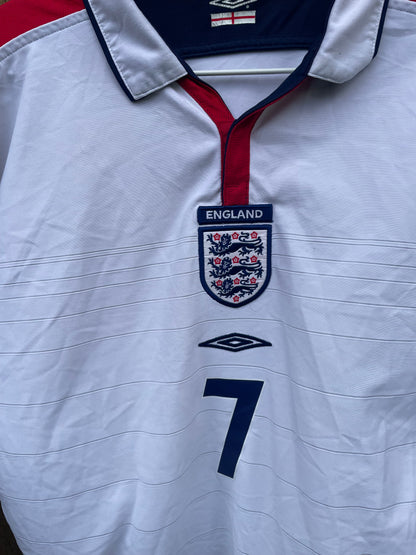 England home 2004/06 - Beckham
