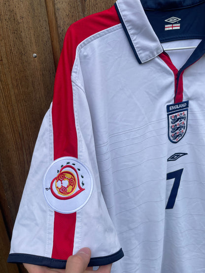 England home 2004/06 - Beckham